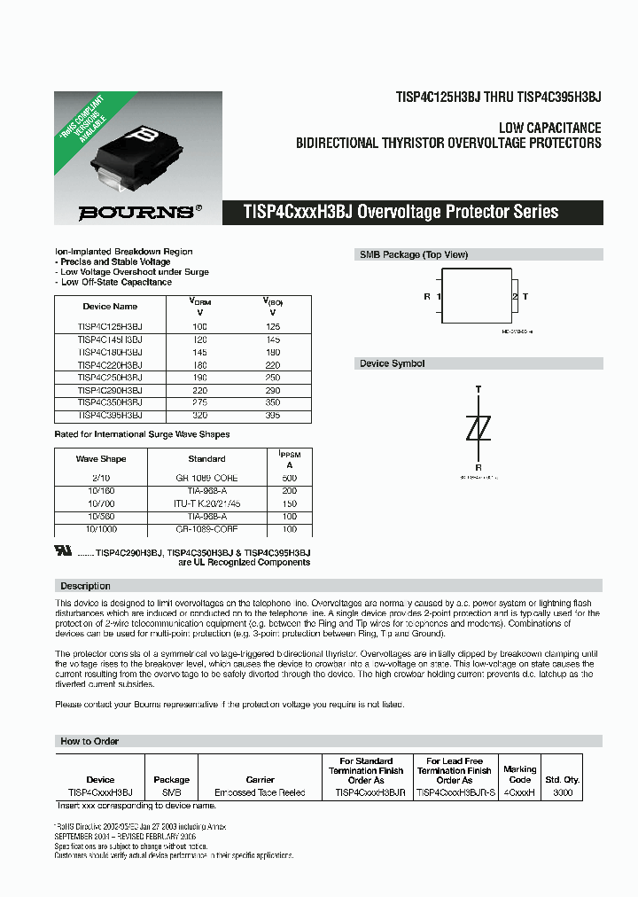 TISP4CXXXH3BJ_2256960.PDF Datasheet