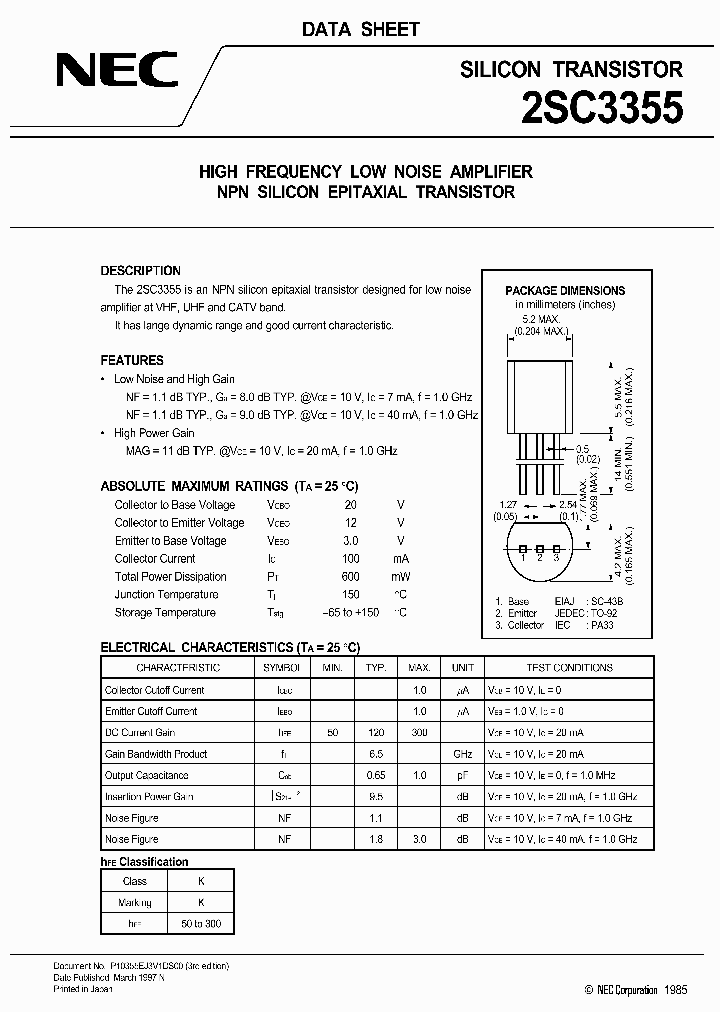 2SC3355NE85632_2259664.PDF Datasheet