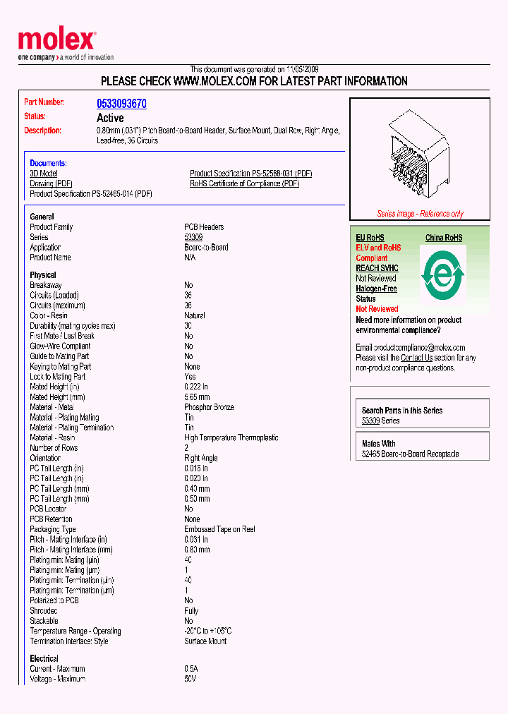 0533093670_2260305.PDF Datasheet