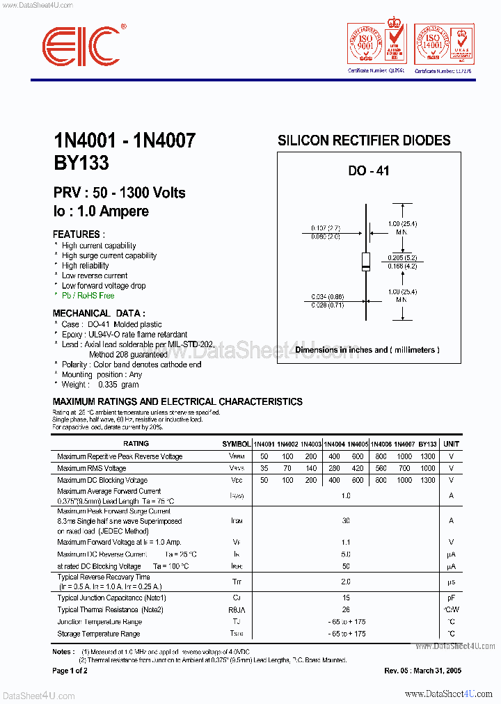 1N4003_2261516.PDF Datasheet