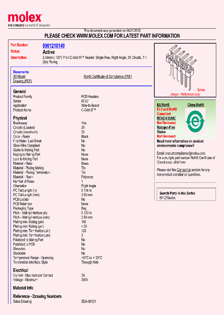 0901210149_2263920.PDF Datasheet