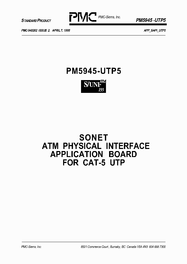 PM5945-UTP5_2275252.PDF Datasheet