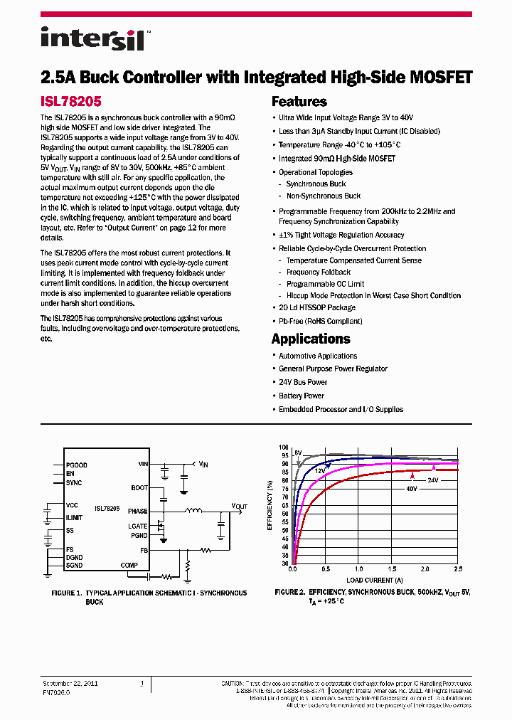 ISL78205AVEZ_2289079.PDF Datasheet