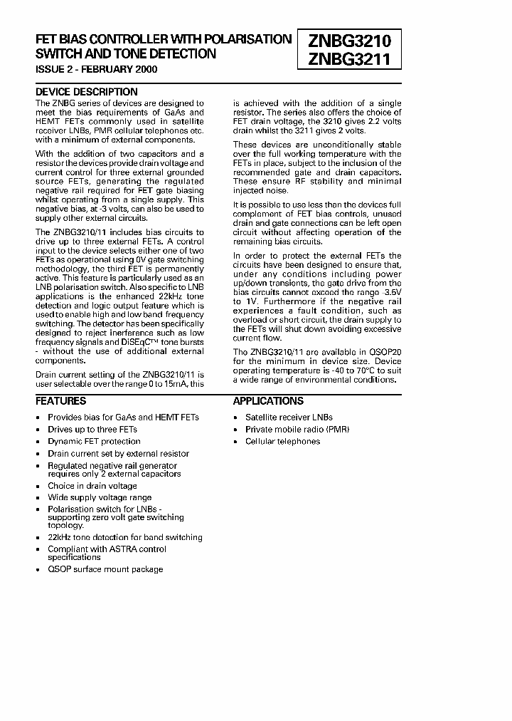 ZNBG3211_2293402.PDF Datasheet