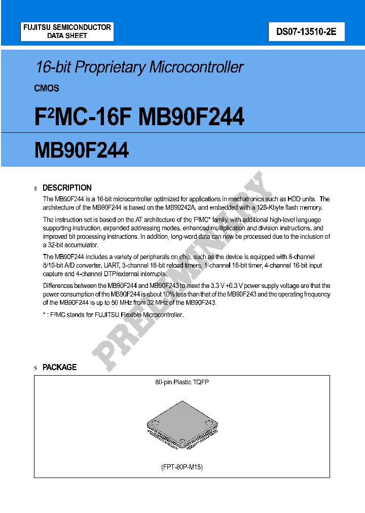 MB90F244PFT-G_2321566.PDF Datasheet