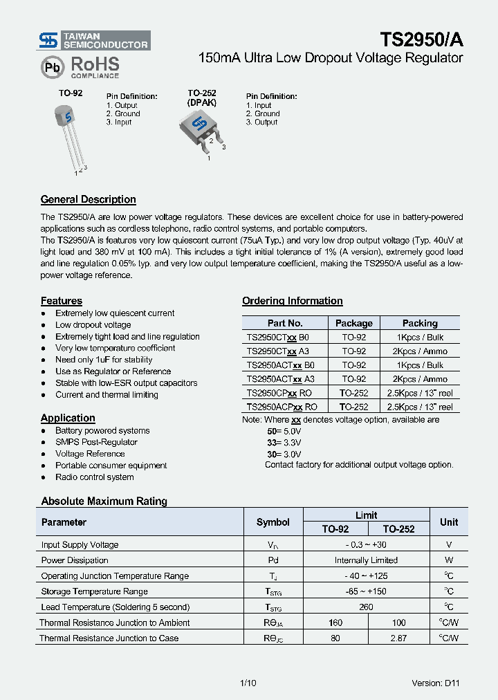 TS2950CPRO_2326417.PDF Datasheet