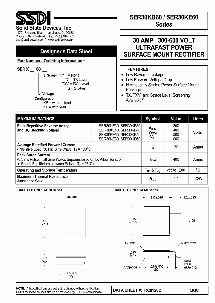 SER30KB40_2330879.PDF Datasheet