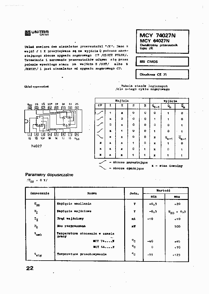 MCY74027N_2374372.PDF Datasheet