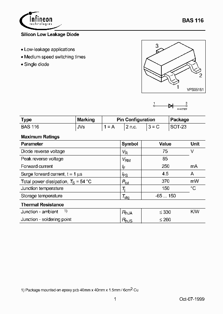 BAS116_2384230.PDF Datasheet