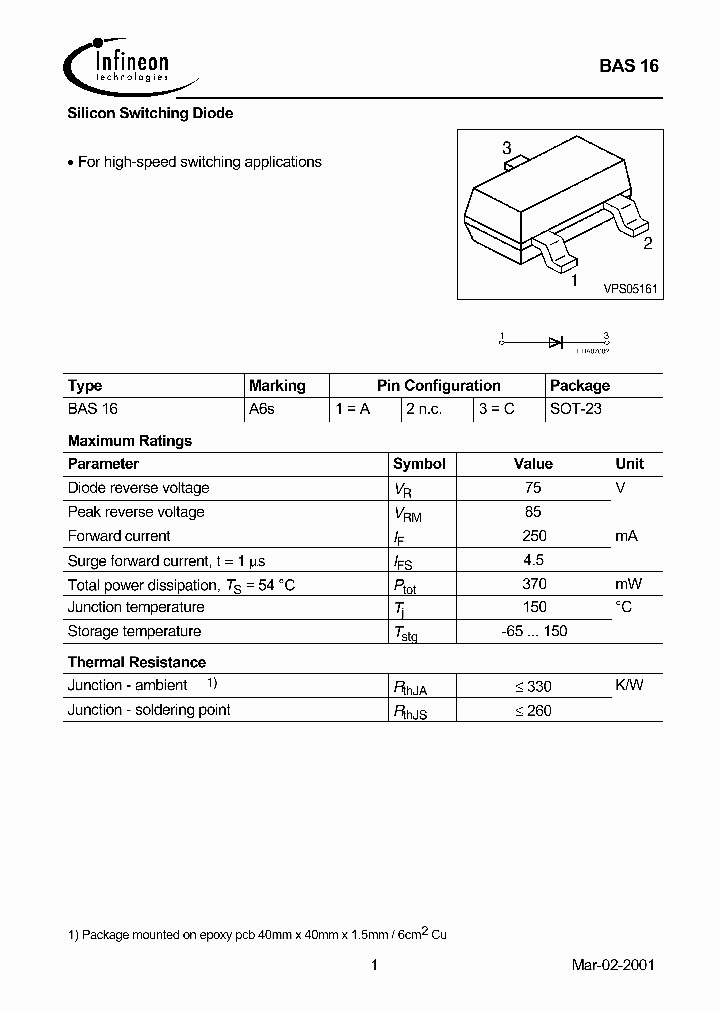 BAS16_2384231.PDF Datasheet