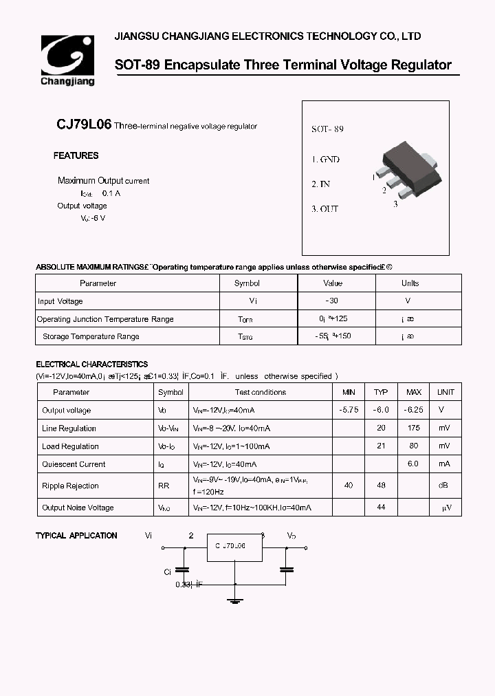 CJ79L06-SOT-89_2407105.PDF Datasheet