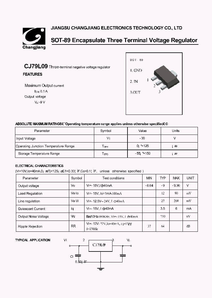 CJ79L09-SOT-89_2425969.PDF Datasheet