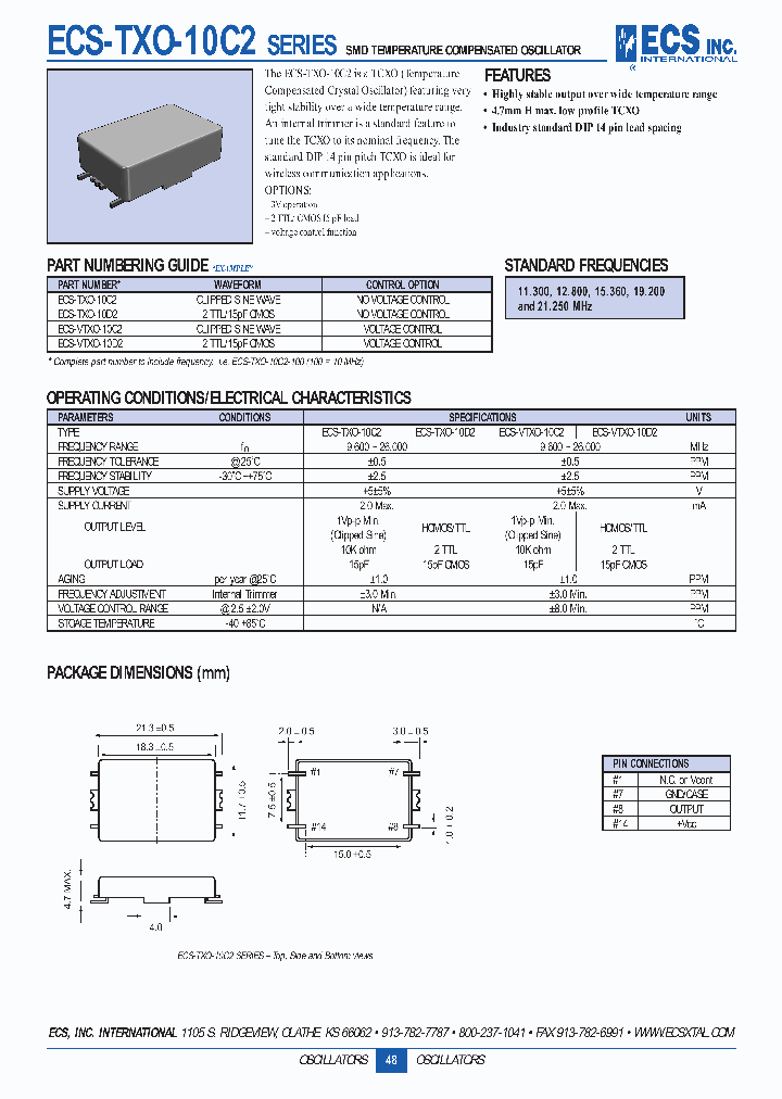 ECS-TXO-10C2-1536_2431959.PDF Datasheet