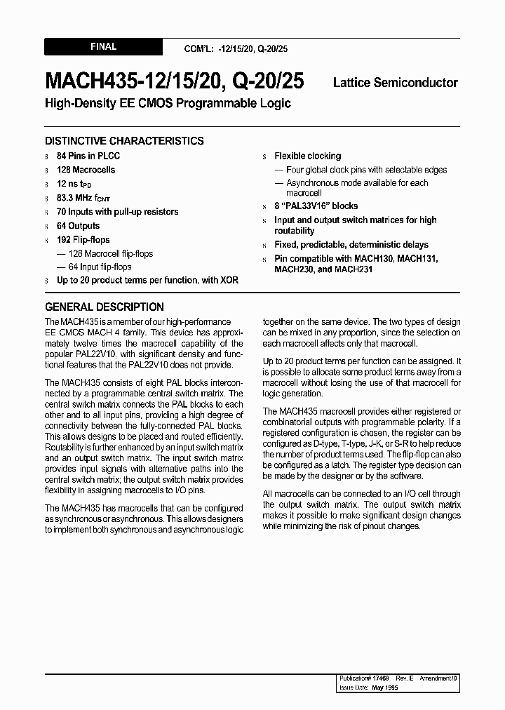 MACH435Q-20JC_2437164.PDF Datasheet