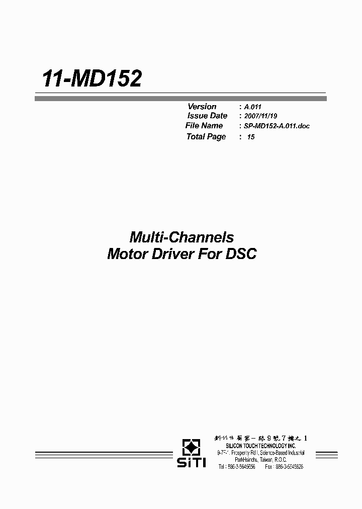 11-MD152_2461921.PDF Datasheet