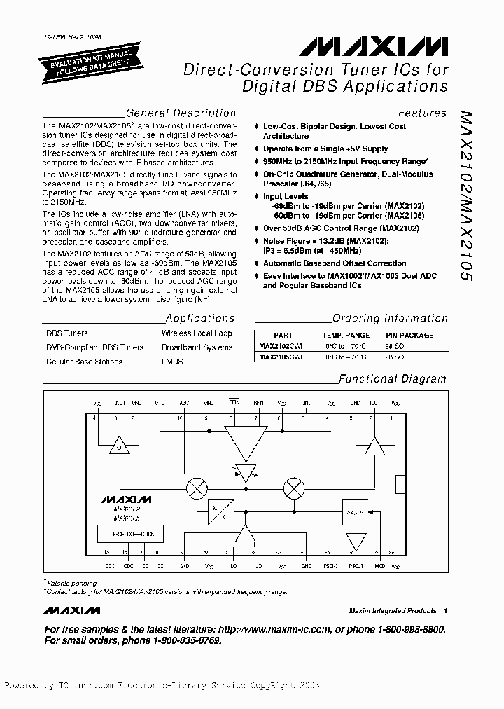 MAX2102MAX2105_2488708.PDF Datasheet