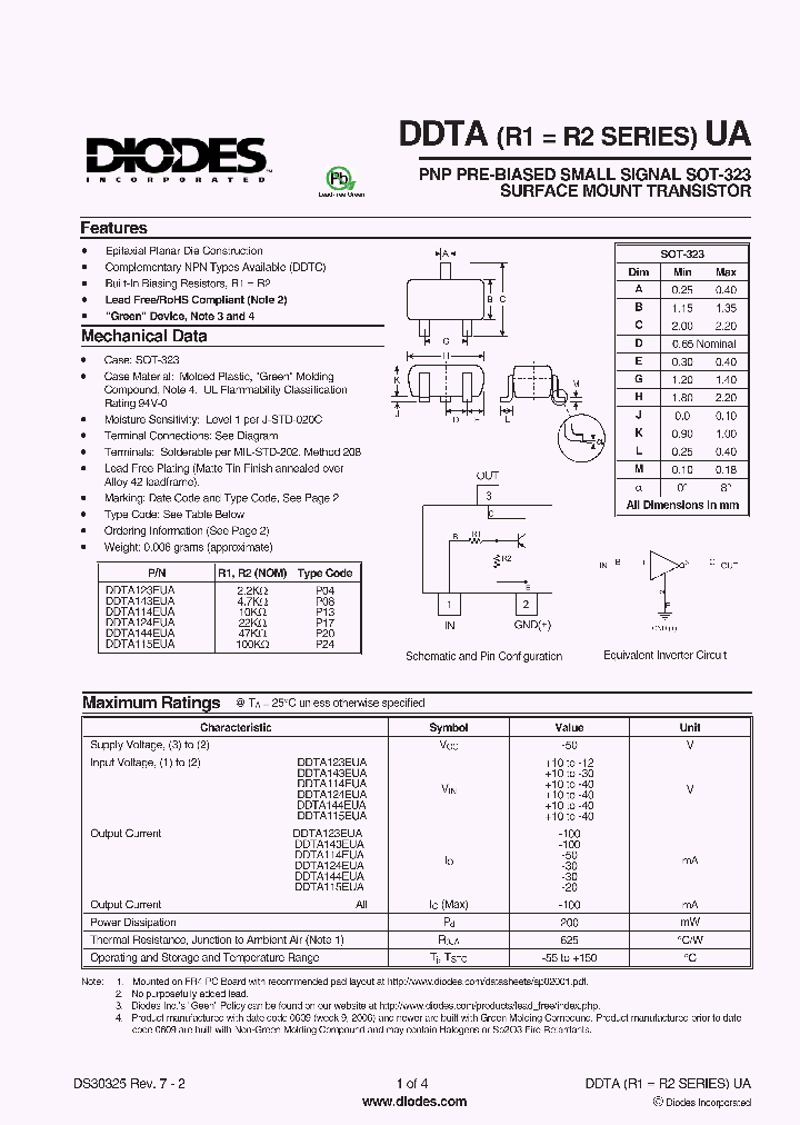 DDTA124EUA-13-F_2498790.PDF Datasheet