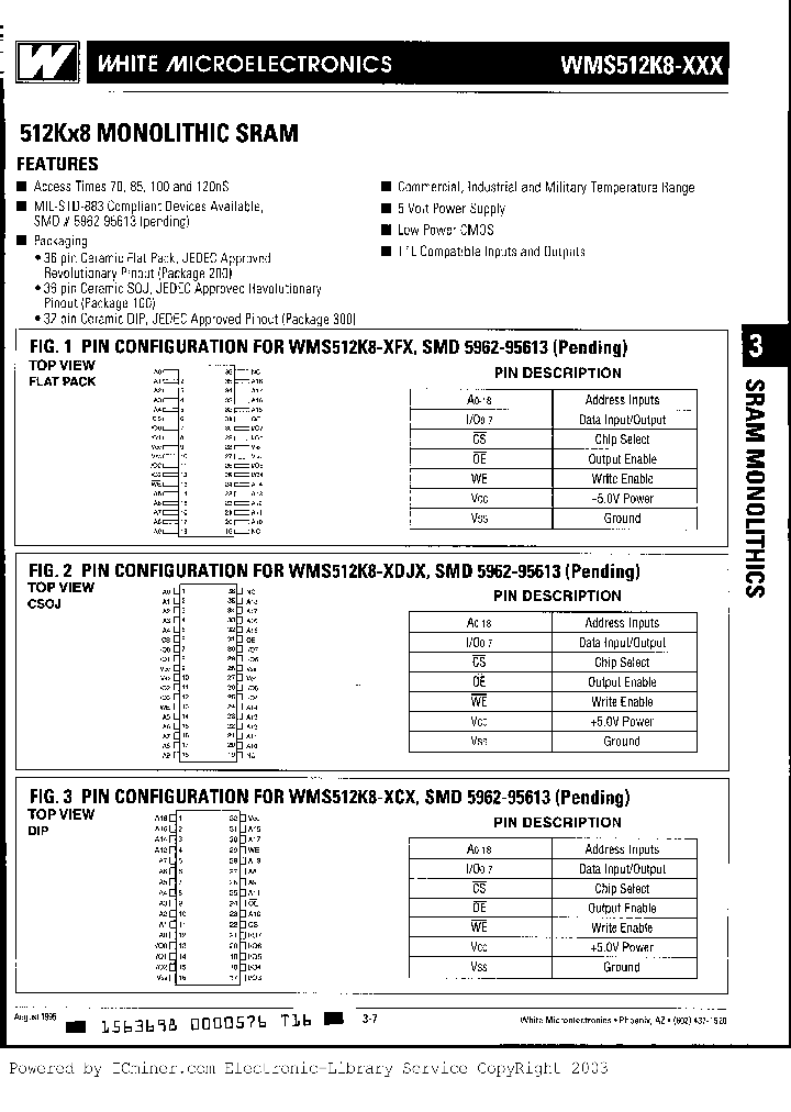 WMS512K8-120CC_2502911.PDF Datasheet