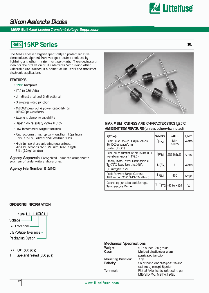 15KP51A_2547699.PDF Datasheet