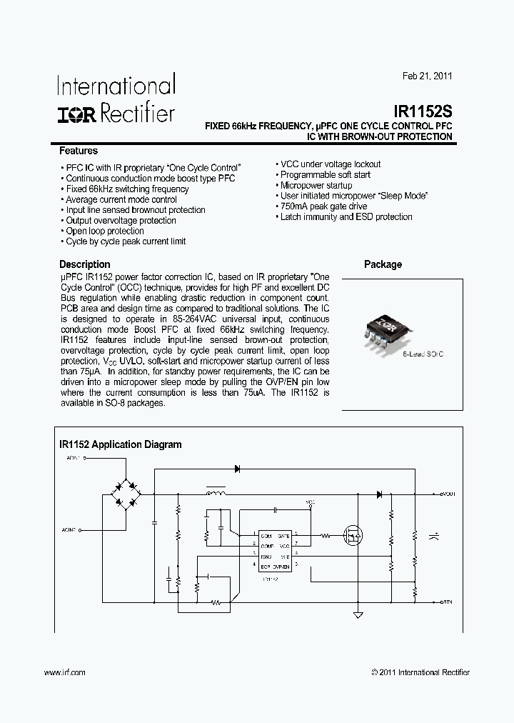 IR1152STRPBF_2562132.PDF Datasheet