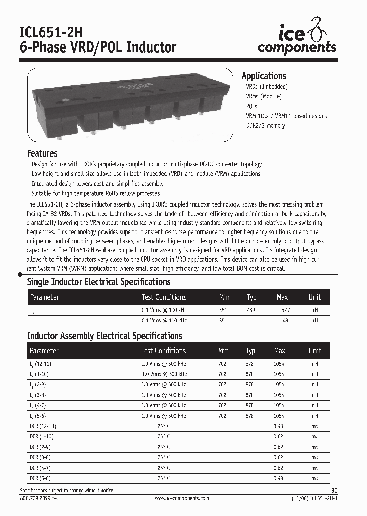 ICL651-2H_2562378.PDF Datasheet