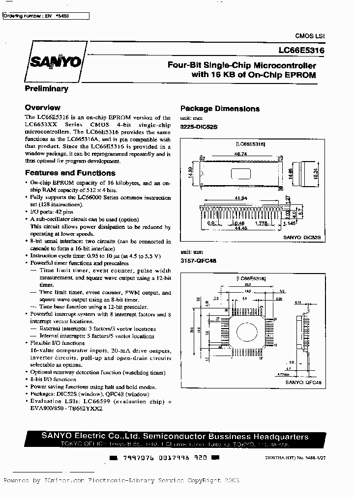 LC66E531652DIP_2627918.PDF Datasheet