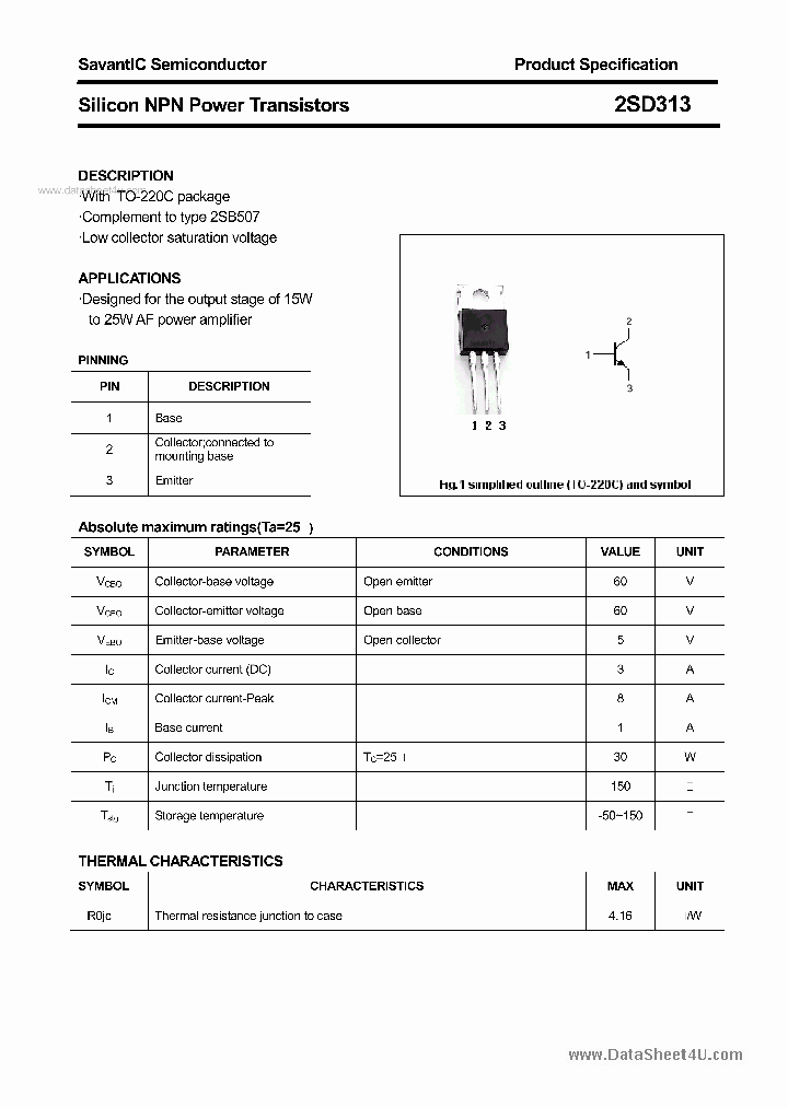 2SD313_2653964.PDF Datasheet