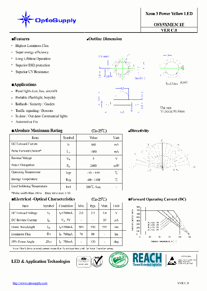 OSY5XME3C1E_2669743.PDF Datasheet