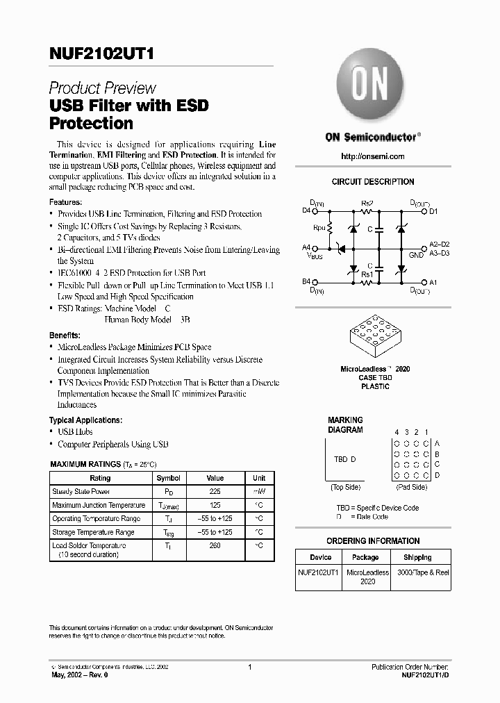 NUF2102UT1D_2687640.PDF Datasheet