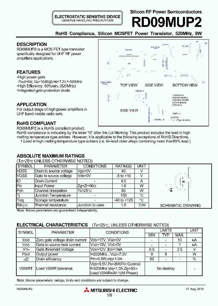 RD09MUP2_2700320.PDF Datasheet