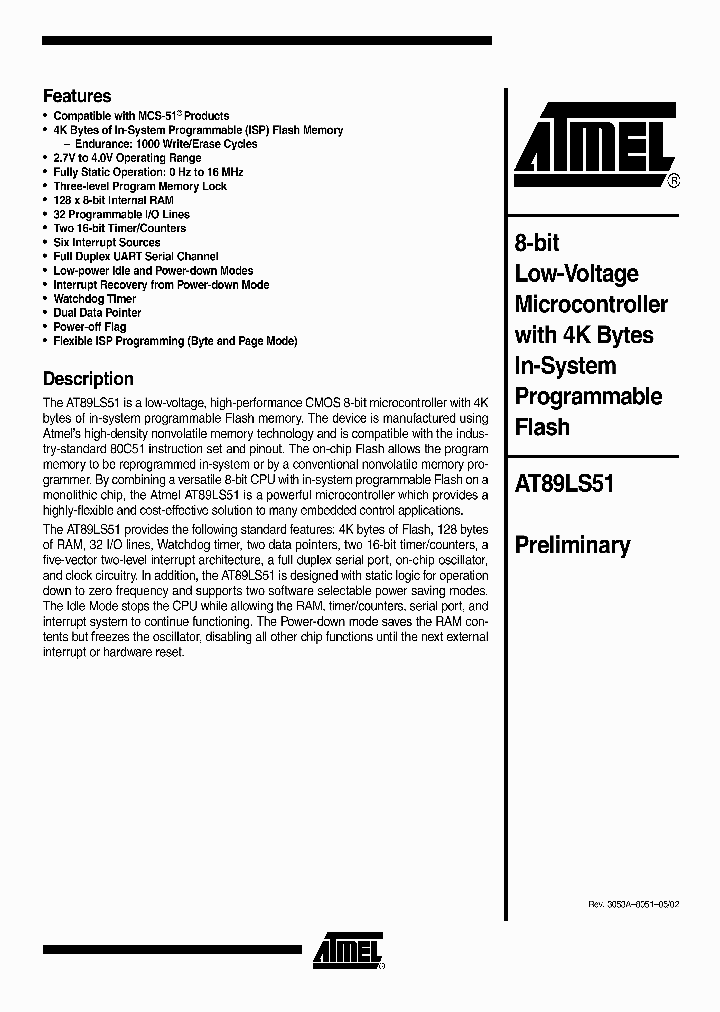 AT89LS51-16AI_2707120.PDF Datasheet