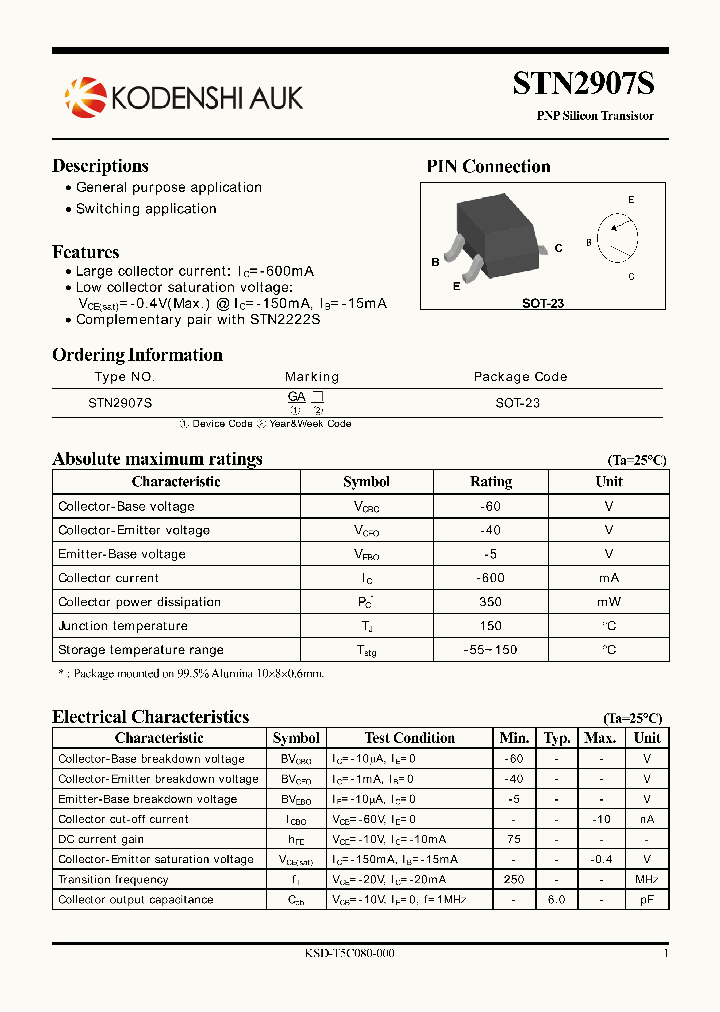 STN2907S_2723218.PDF Datasheet