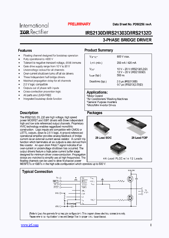 IRS2130DPBF_2724846.PDF Datasheet