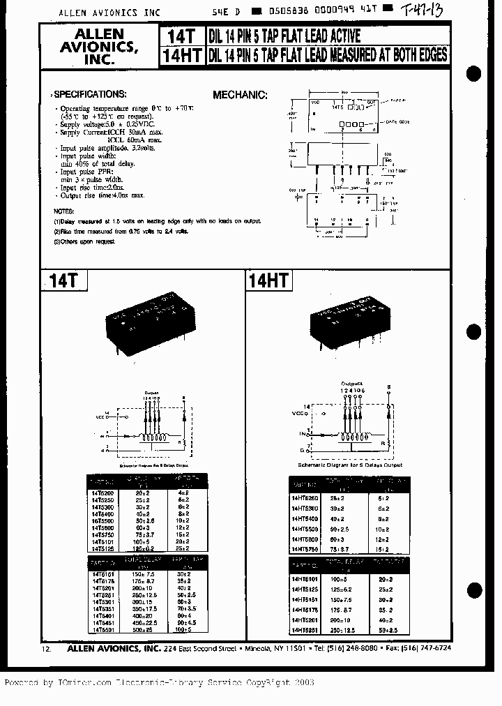 14T5750_2726584.PDF Datasheet