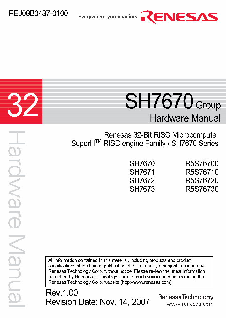 SH7670_2730824.PDF Datasheet