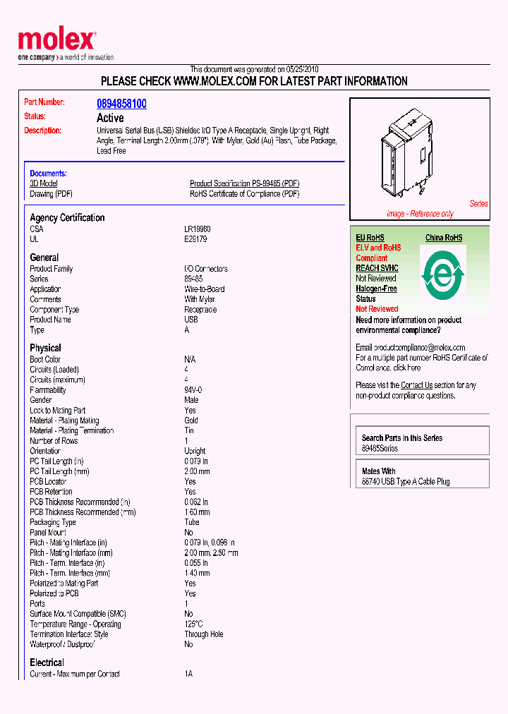 89485-8100_2736303.PDF Datasheet