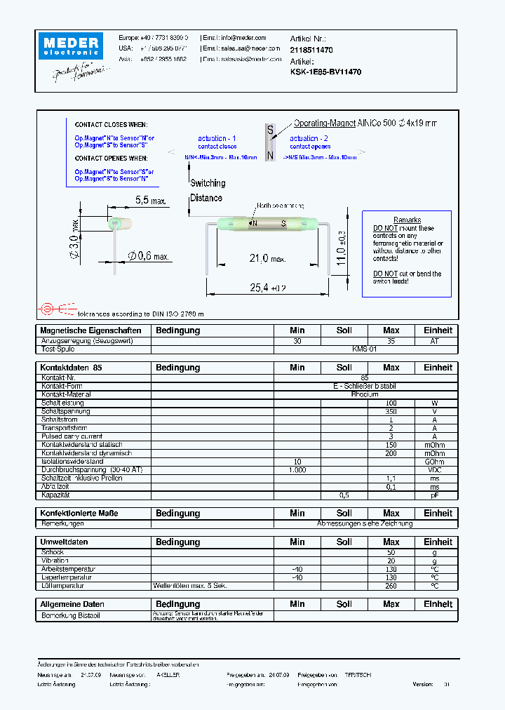 KSK-1E85-BV11470DE_2737123.PDF Datasheet