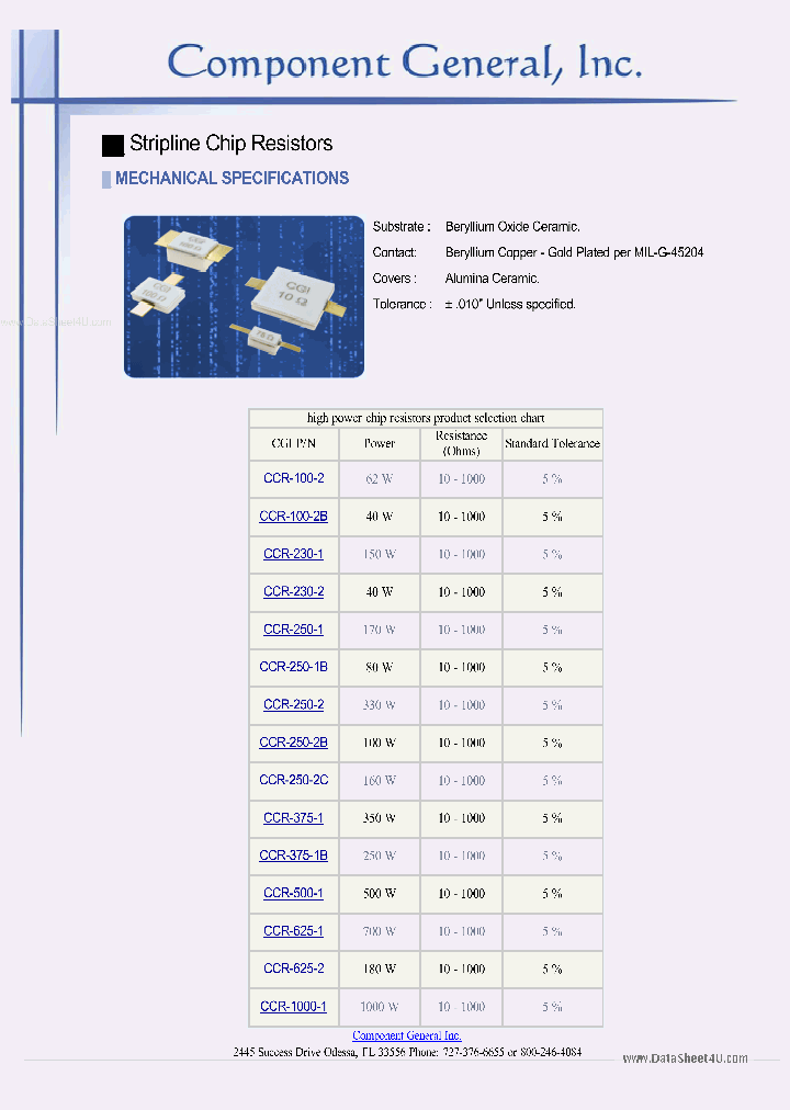 CCR-100-2_2749039.PDF Datasheet