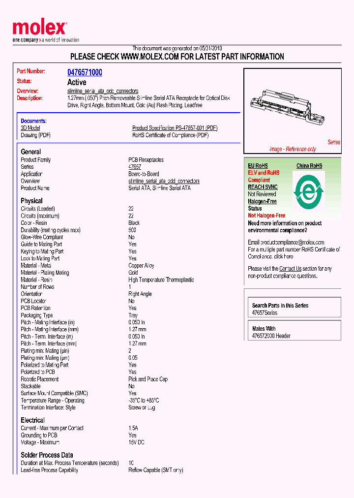 47657-1000_2753594.PDF Datasheet