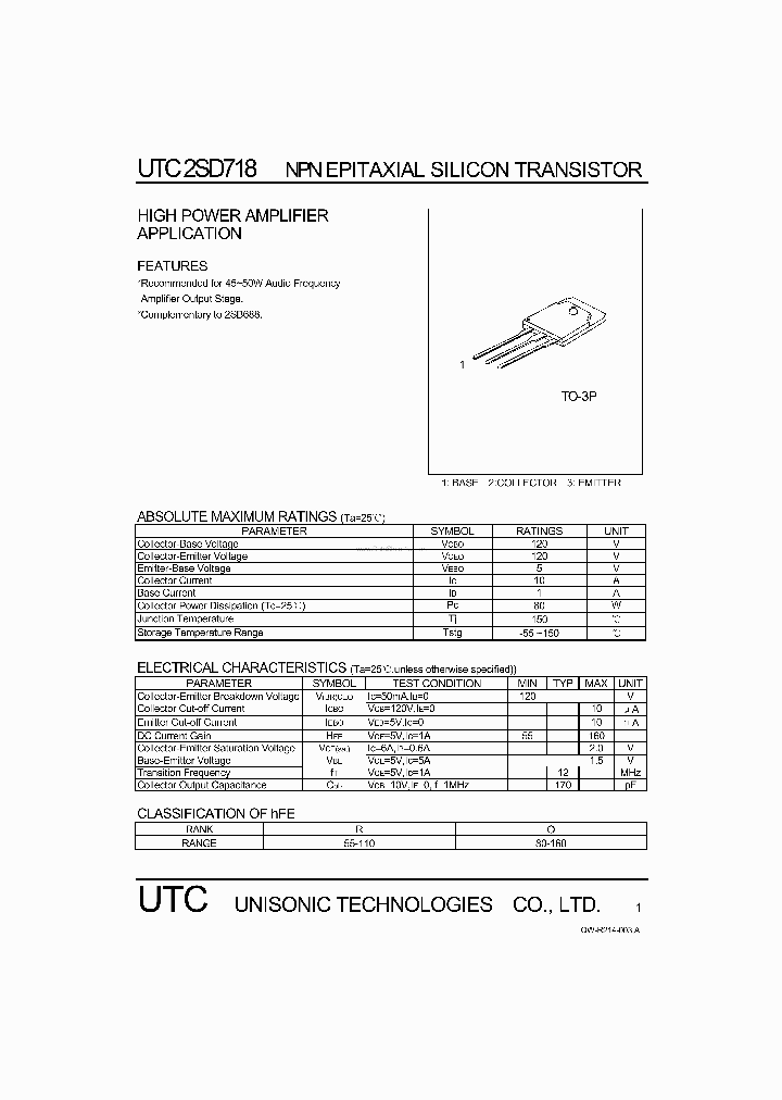 2SD718_2781350.PDF Datasheet