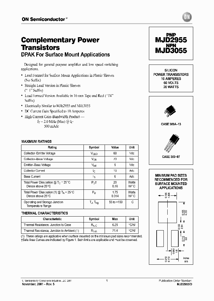 MJD2955-D_2791978.PDF Datasheet