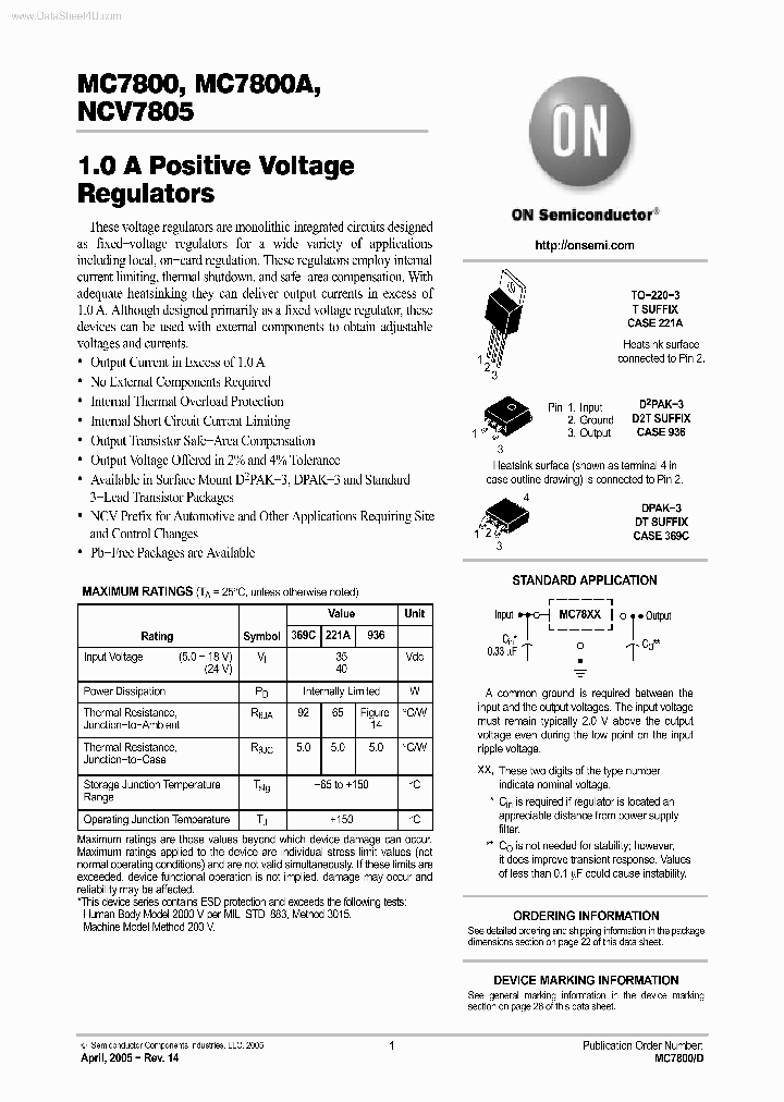 NCV7800_2814102.PDF Datasheet