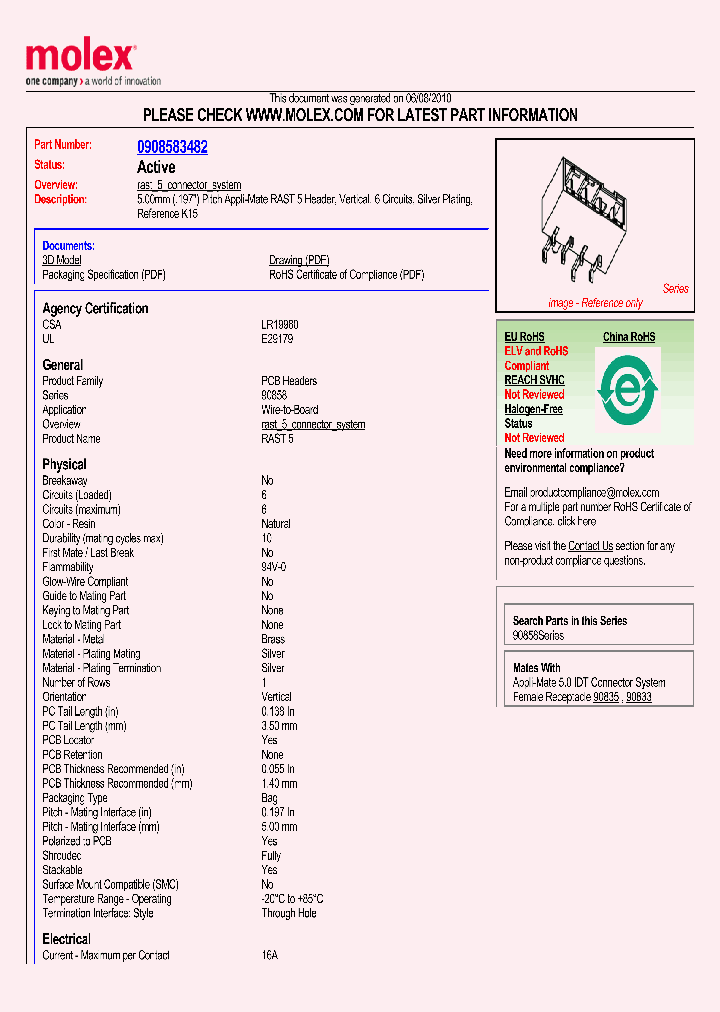 90858-3482_2816941.PDF Datasheet