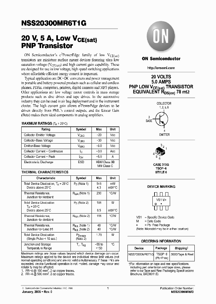 NSS20300MR6T1G_2824983.PDF Datasheet