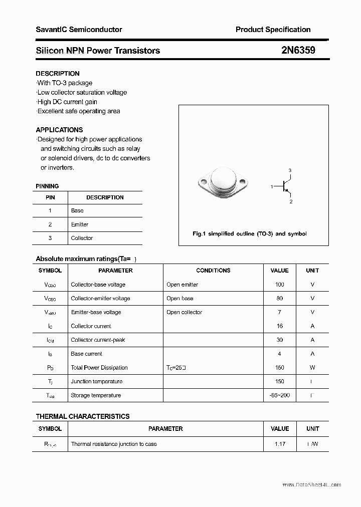 2N6359_2843602.PDF Datasheet