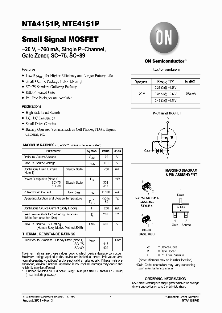 NTE4151P_2854710.PDF Datasheet