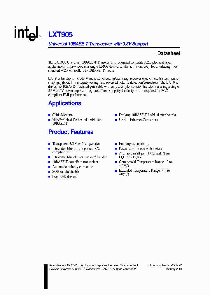 LXT905LC_2861072.PDF Datasheet