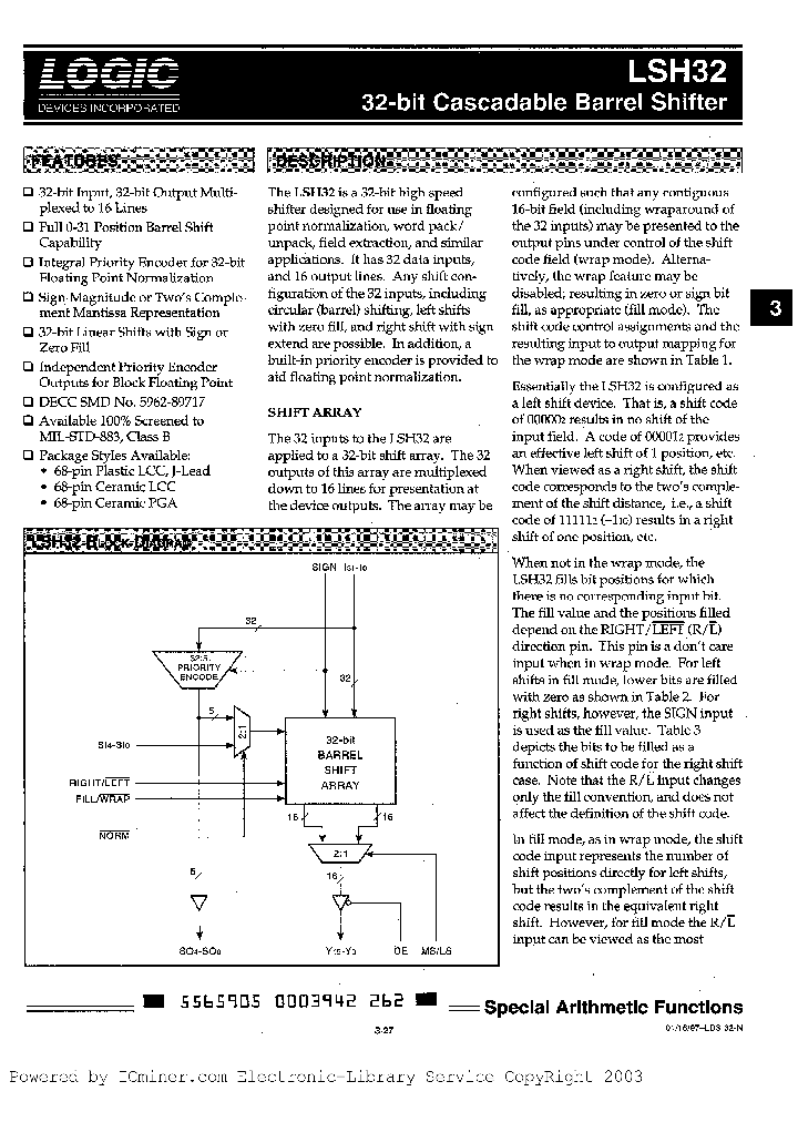 LSH32GM30_2881509.PDF Datasheet