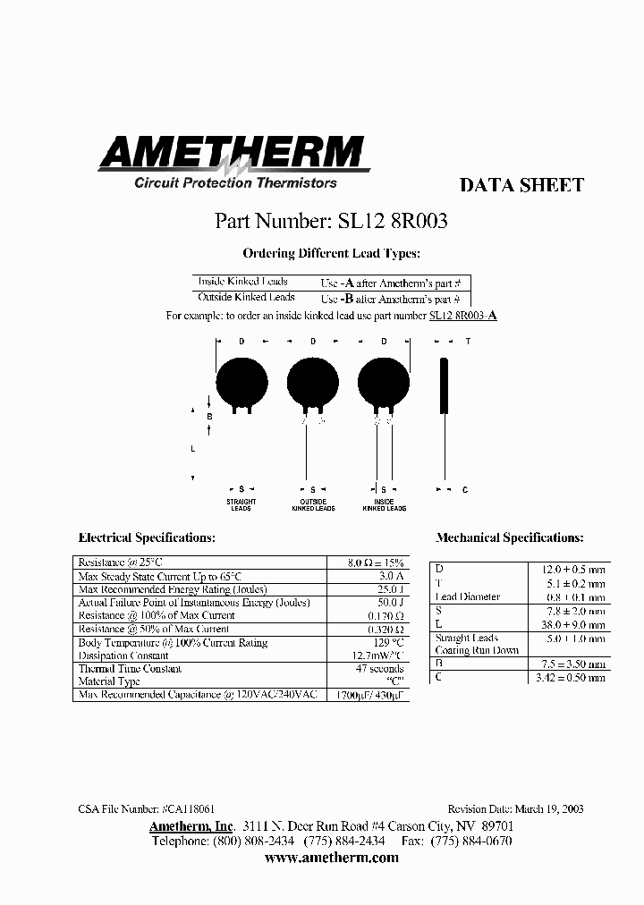SL128R003_2892627.PDF Datasheet
