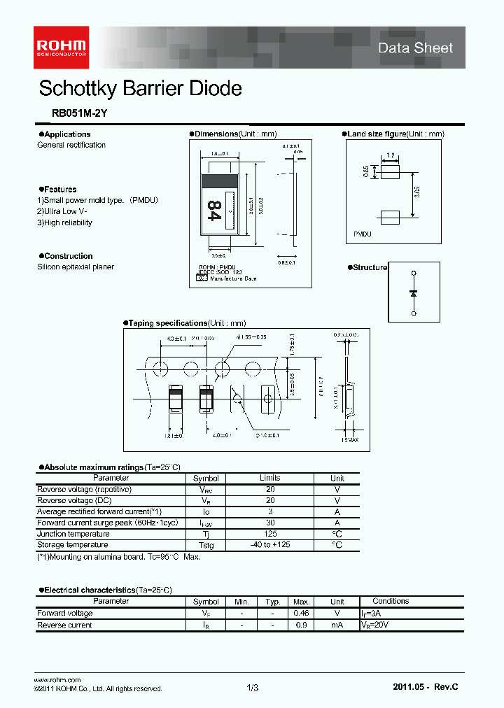 RB051M-2Y11_2895710.PDF Datasheet